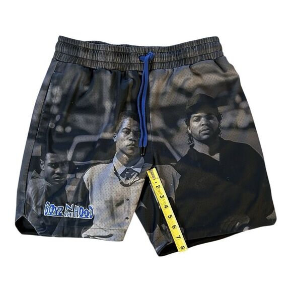 Boyz N The Hood Shorts Size XL Mesh Ice Cube Cuba Gooding All Over Shoe Palace - Picture 3 of 7